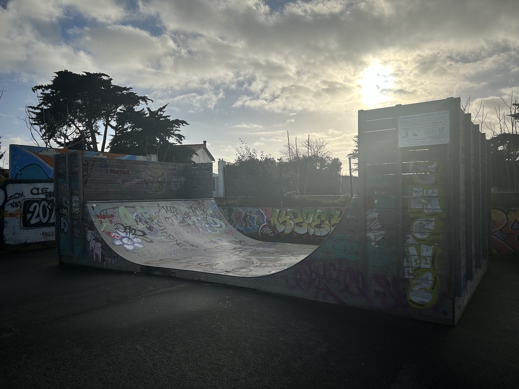 La Couarde sur Mer skatepark